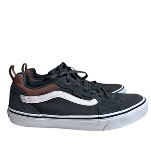 Vans Black and Brown Sneakers Iconic Low-Top Style